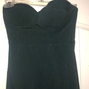 Lulus Strapless XS Prom Dress in Army Green
